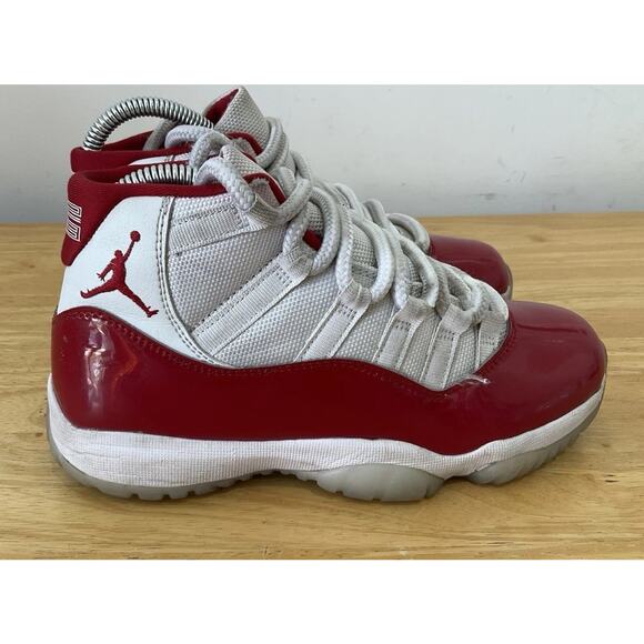 Nike Air Jordan 11 Retro Cherry 2022 White/Red, Size 6.5, Men's, CT8012-116 - Picture 1 of 6